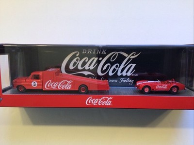 2026 M2 Auto Haulers~Coca~Cola chase~1/750~'69 Ford F-350 & '65