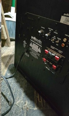 Polk audio speakers Polk Audio subwoofer sony speakers with free Onkyo receiver 