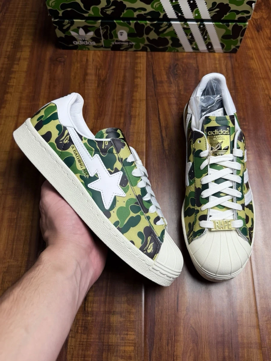 adidas BAPE x Superstar 80s ABC Camo - огромный выбор по лучшим