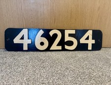 Vintage Railway Wooden Replica Smoke box Plate