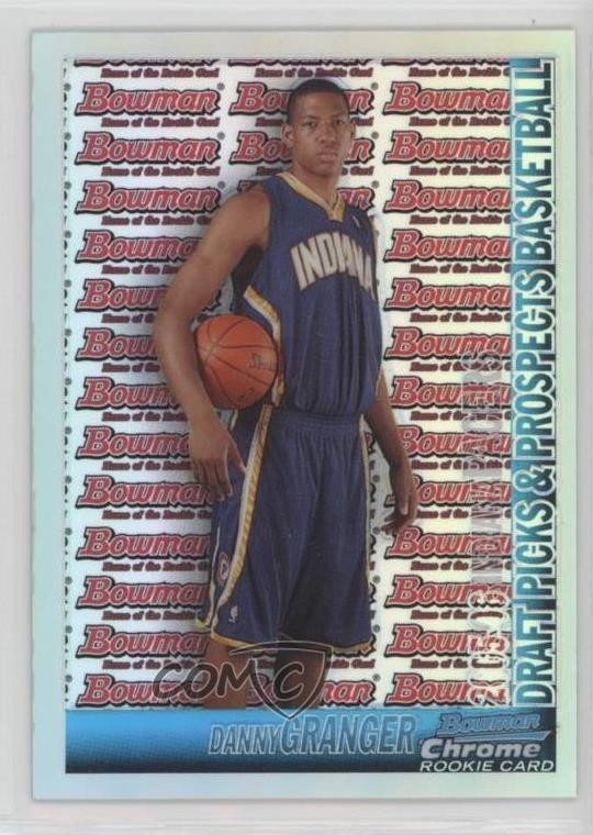 2005-06 Bowman Draft Chrome Refractor /300 Danny Granger #112 Rookie RC