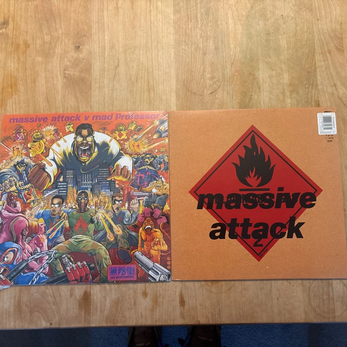 Attack Massive Blue - LP Vinyl 中古LP マッシヴアタック UK盤