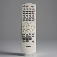 Toshiba SE-R0121 TV DVD Remote Control OEM Genuine Tested Working Pre-Owned