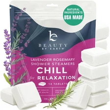 Shower Steamers Aromatherapy - USA Made with Natural Ingredients & Lavender O...