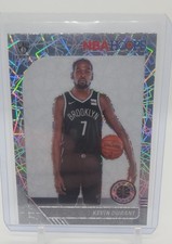 2019-20 Panini NBA Hoops Premium Stock - Kevin Durant #61 Silver Lazer Prizm