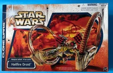 STAR WARS CLONE WARS HAILFIRE DROID SEALED BOX