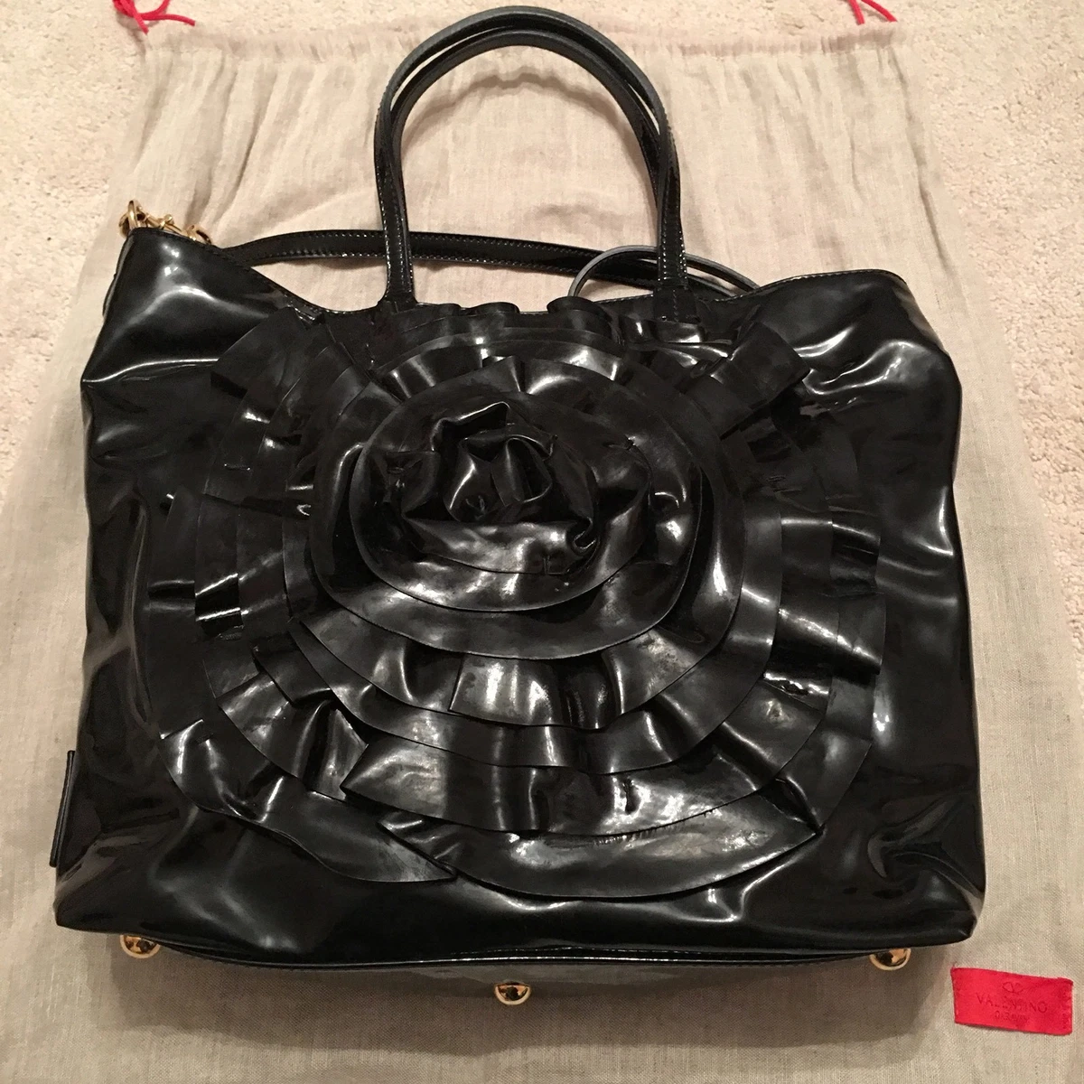 valentino purse black