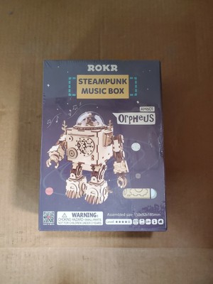steampunk music box orpheus