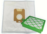 10 Staubsaugerbeutel Mit Hygiene-Filter Geeign. Aeg Electrolux Aeo 5460 Essensio