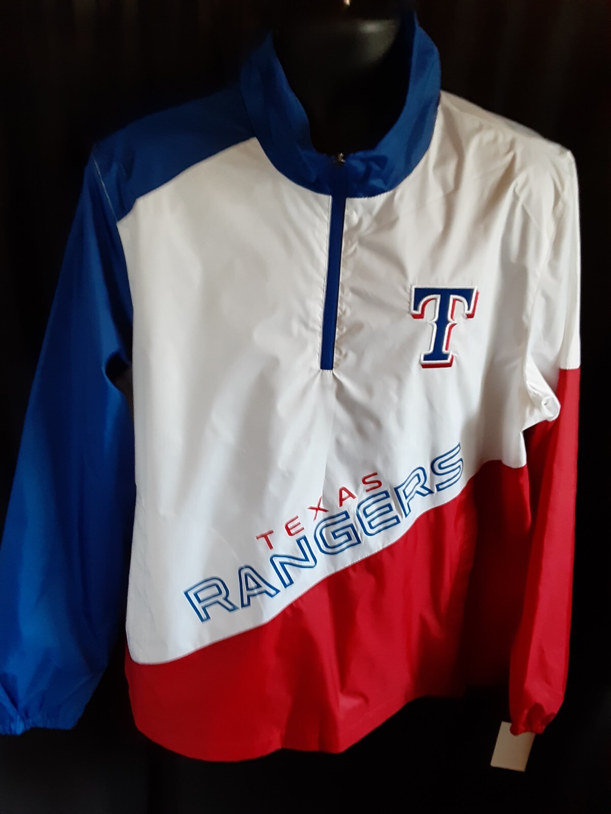 Texas rangers windbreaker pullover Outlet