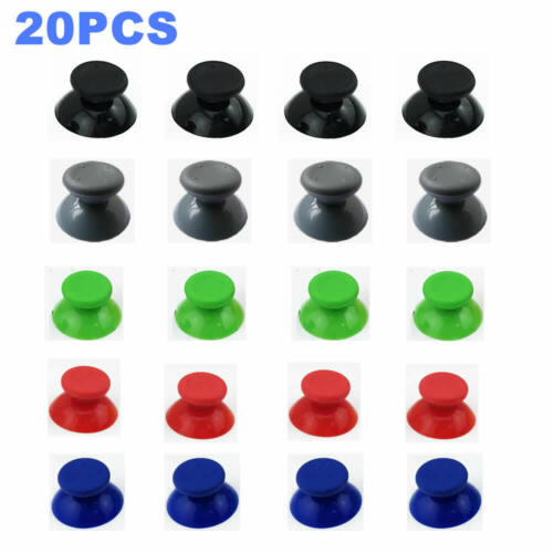 Confezione da 20 cappellini joystick pollice per controller Microsoft Xbox 360 - Foto 2 di 14