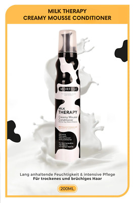 Morfose Milk Therapy Creamy Mousse Conditioner 200ml   Milchprotein Schaum
