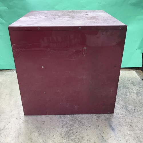 Vintage 50s 60s E. Edelmann Advertising Parts Cabinet Store Display 12"x12"x12" - Picture 5 of 18