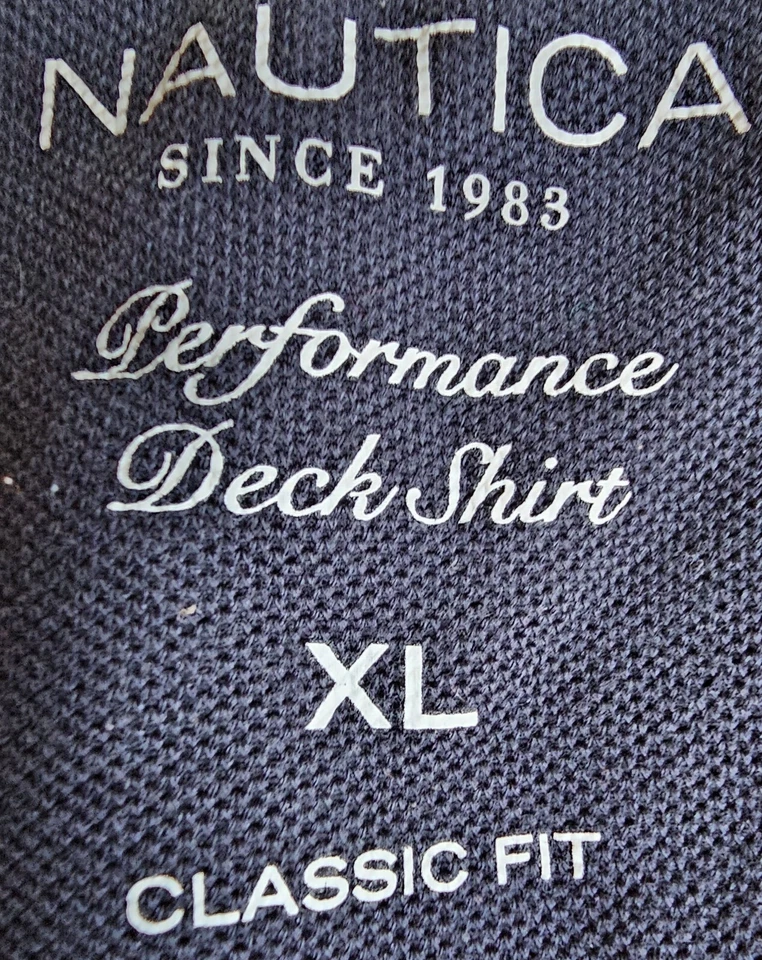 Nautica Mens Shirt Size XL X Large Orange - Image 2 of 4