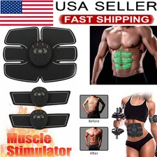 Electric ABS Stimulator Workout Muscle Core Toner Belt Fat Burner Belly Shaper