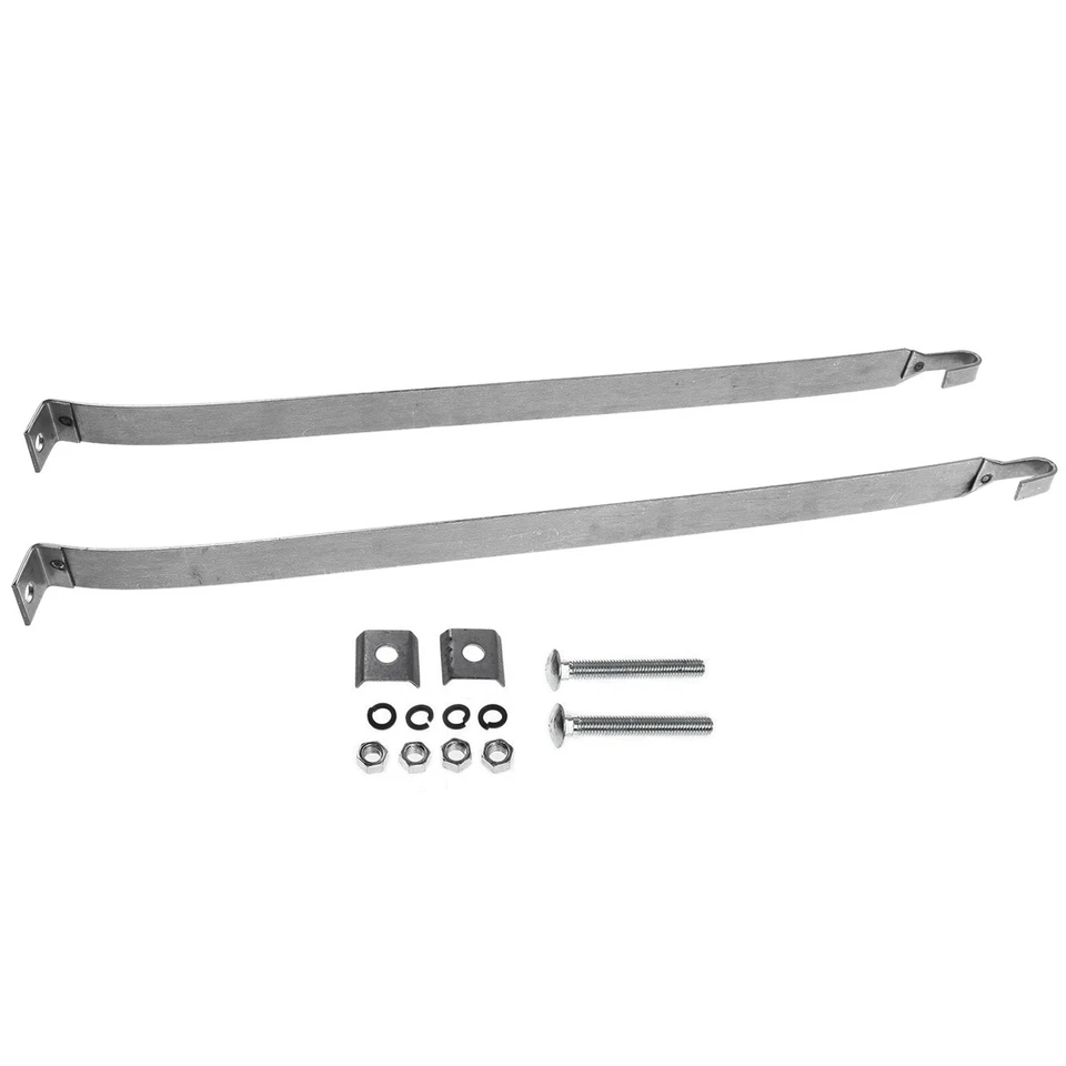 Correa de tanque de combustible 2 piezas para Chevrolet Impala Bel Air Biscayne 1961 1962 1963 1964 Foto 4 de 4