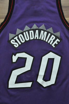 Damon Stoudamire #20 Toronto Raptors Champion Jersey NBA