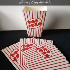 4pk Small Card Popcorn Holders/Kids/Movie Night party/Friends/Sleepover/Sweets