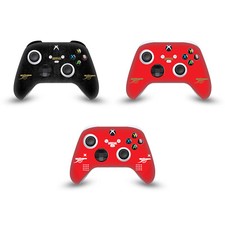 OFFICIAL ARSENAL FC LOGOS VINYL SKIN FOR XBOX SERIES X / SERIES S CONTROLLER