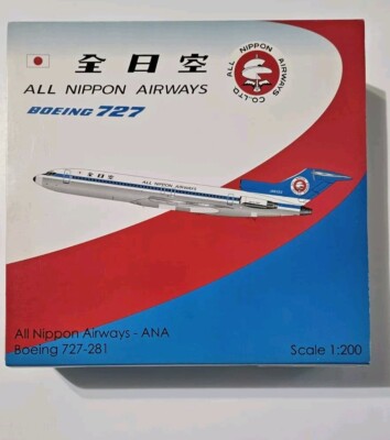 全日空 ANA B727 1/200 JCWINGS200. BOEING 727-200 ANA NIPPON AIRWAYS RARE | eBay
