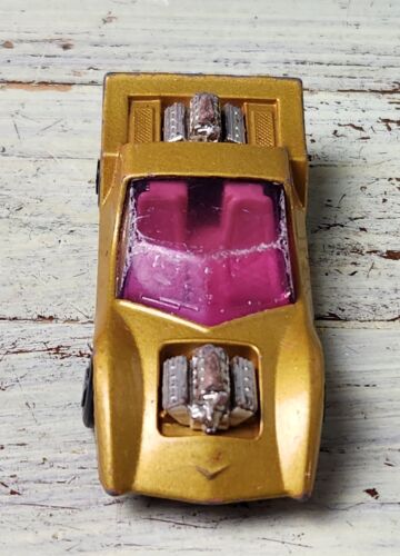 VG Vintage Matchbox Superfast (1971) Orange Gruesome Twosome #4 Diecast England - Bild 2 von 5
