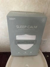 NEW UNUSED IN ORIGINAL BOX King Size Sleep Calm Sleep Sense Mattress Protector 