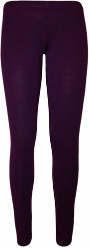 Womens Leggings Ladies LINED Tummy Control High Waist Size Plain NEW Girls Size - Picture 35 of 58