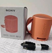 Sony SRS-XB100 Compact Bluetooth Wireless Speaker Orange