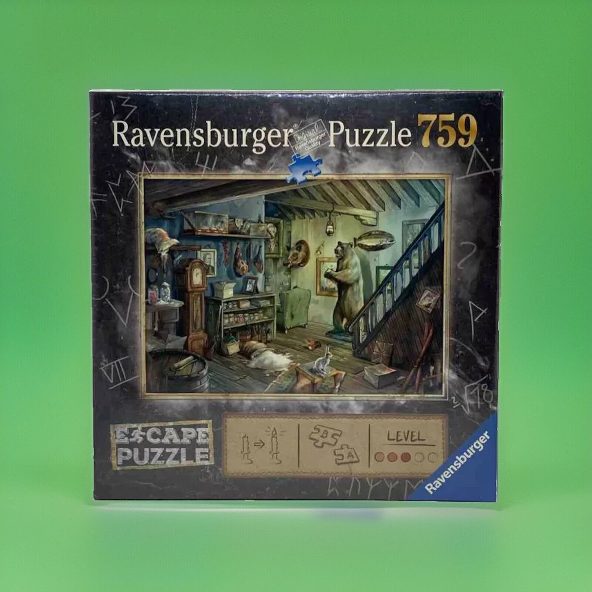 Escape Jigsaw Puzzle 759 Pieces Level 3 By Ravensburger New