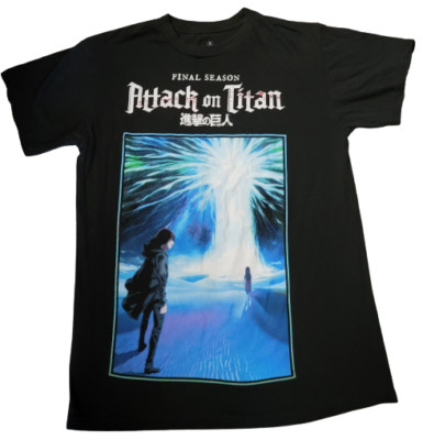 Hot Topic Ripple Junction Funimation Men's Black Short Sleeve Black T-Shirt! (S)