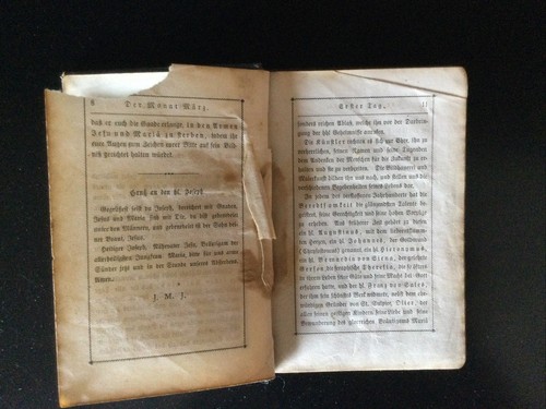 Der Monat Marz der Verehrung des Heiligen Joseph Geweiht, 1869 *RARE* - Picture 8 of 11