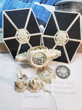 TIE Fighter Wings 2003 Parts Star Wars Hasbro Strut trigger Springs Canopy