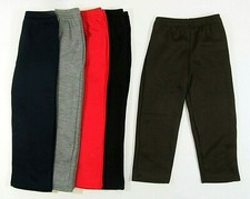 Boys Girls Jogging Pants School PE 5 Colour Options Choose Size Childrens Kids