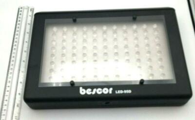 Bescor Lot of 2 Studio Photo/Video Dimmable Lights AC Adapter LED-95D Free Ship