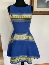 Alice + Olivia Holis Striped A-Line Dress Size 0