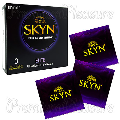 Skyn Elite Kondome Ultra Dünn Latexfreies Sensitiv Kondome Einzelhandel Box Mit