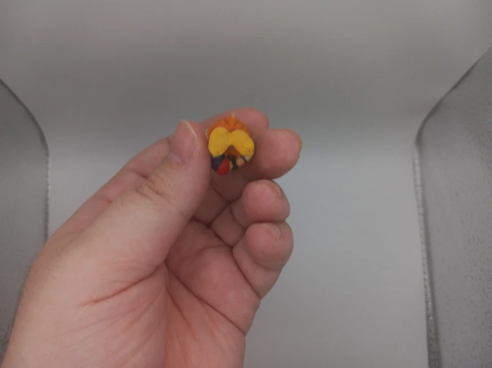 Salamander Poliwoggs 微型猪带玩具球雕像已停产!  — 第 3/4 张图片