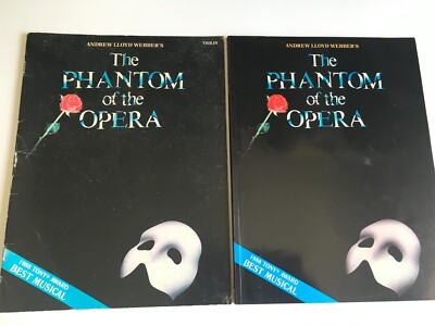 The Phantom of the Opera Music Books 1986