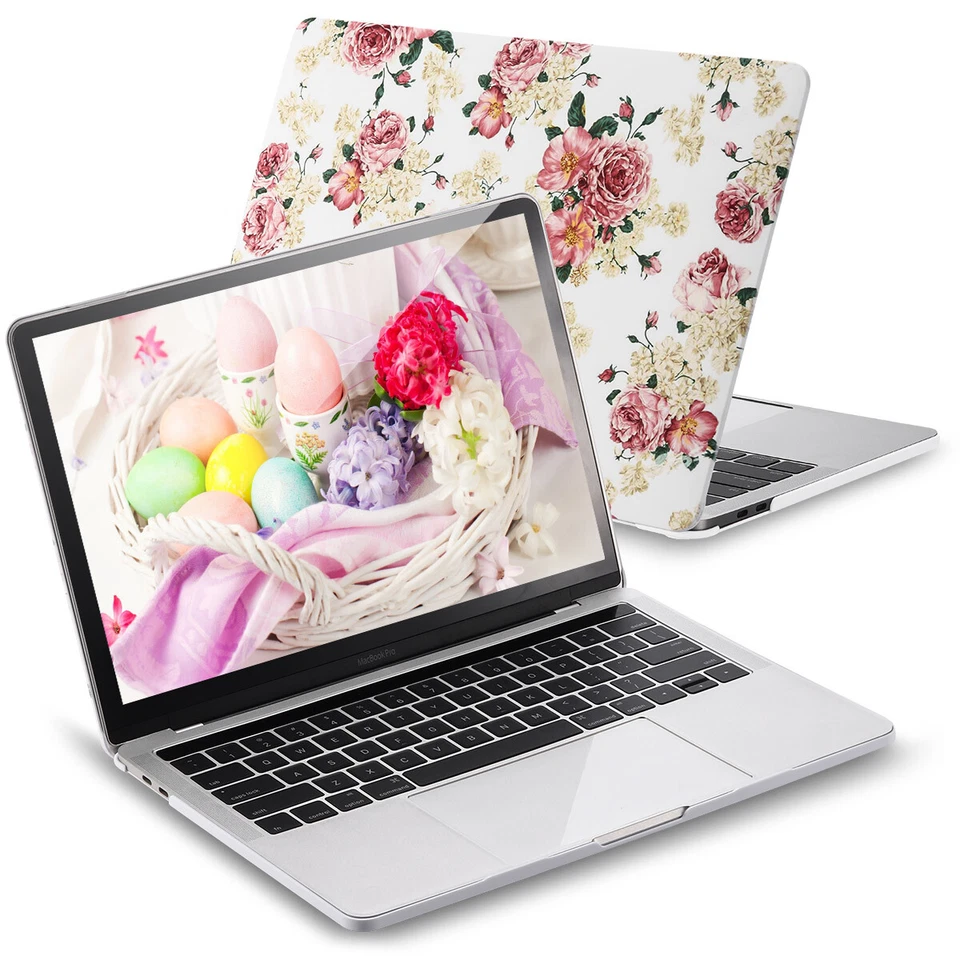 Funda MacBook Pro 13 2022 M2 A2338/A1706/A1708, Carcasa Rígida Carcasa Cubierta A Prueba de Caídas Foto 3 de 4