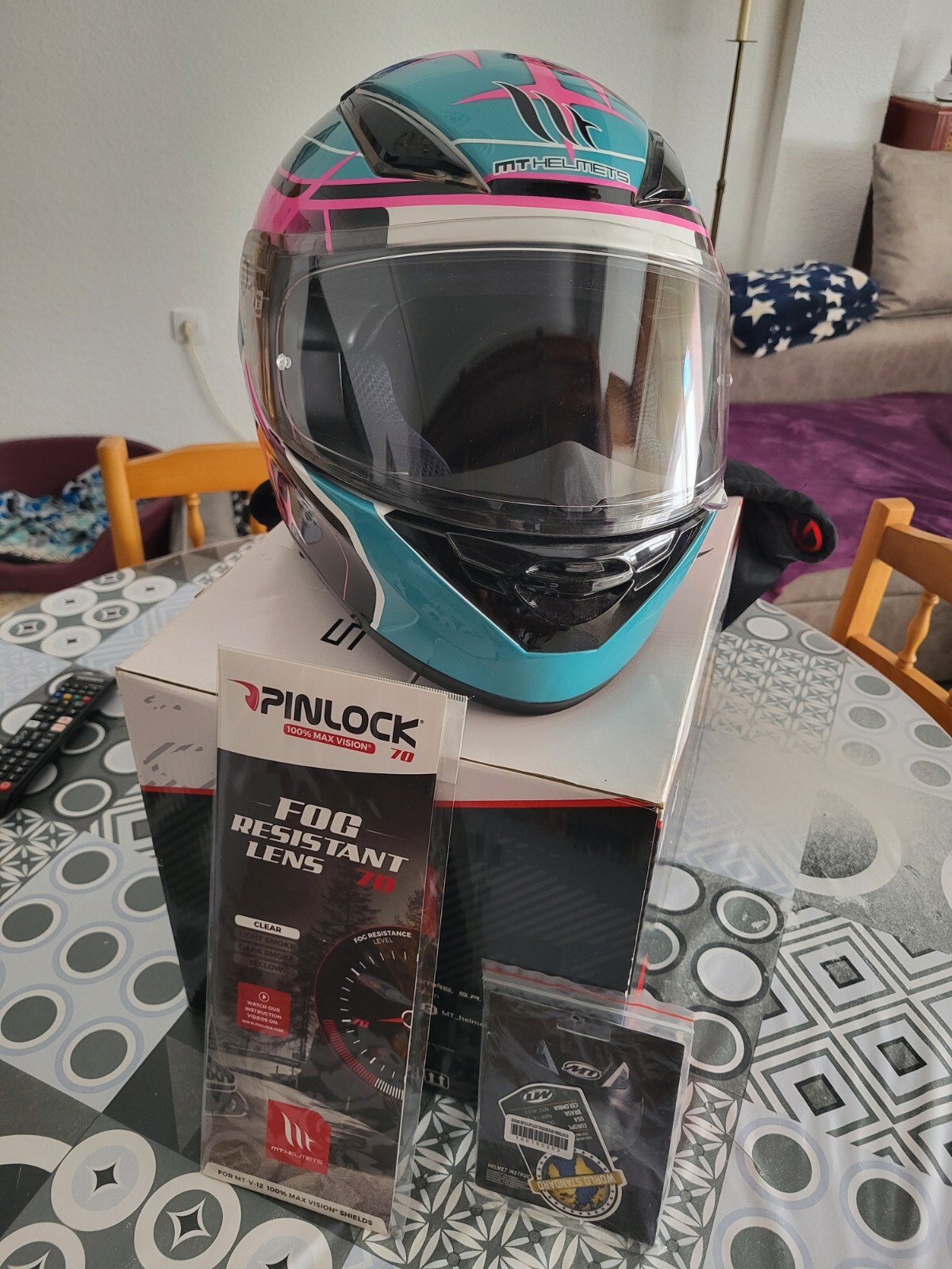 Casco de Moto Mujer