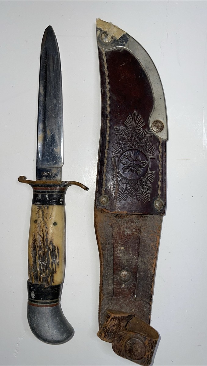 Vintage Rostfri P. Holmberg Eskilstuna Sweden Stag Handle Vintage Rostfri P. Holmberg Eskilstuna Sweden Stag Handle