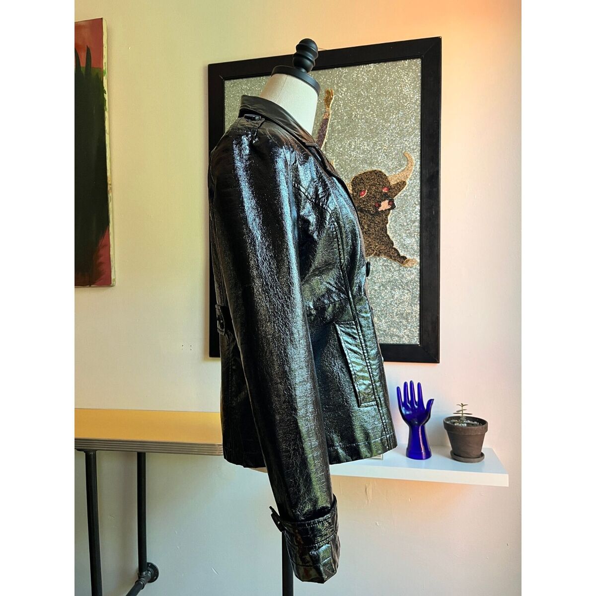 Y2K vintage vinyl jacket 90s rain jacket | eBay Y2K vintage vinyl jacket 90s rain jacket | eBay