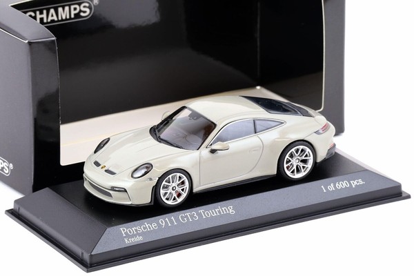 Porsche 911 GT3 Touring 2021 Grau Minichamps 410069600 1:43 LHD Kreide Grau 992-image