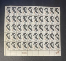 SCOTT 1446  -   SIDNEY LANIER   - 8 CENT  - FULL SHEET OF 50  MNH