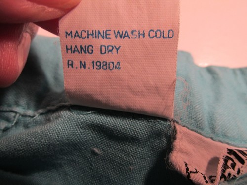 PRESENT CO Chino Shorts Girls Size 9/10 Turquoise Blue Pleated Pockets VTG 90's - Picture 6 of 13