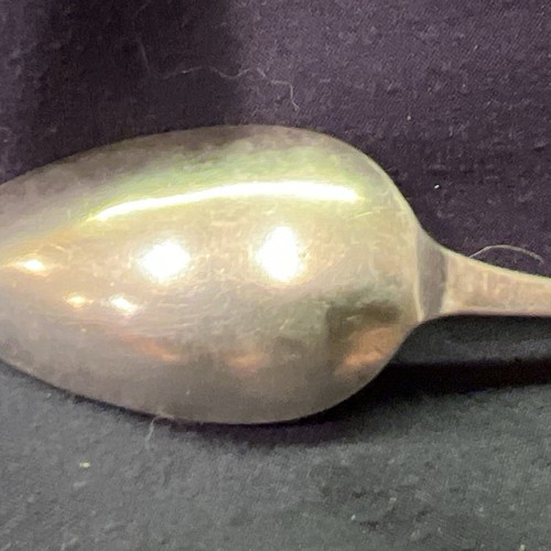 Antique Coin Silver Teaspoon 1842 JFD Monogrammed - Picture 8 of 8