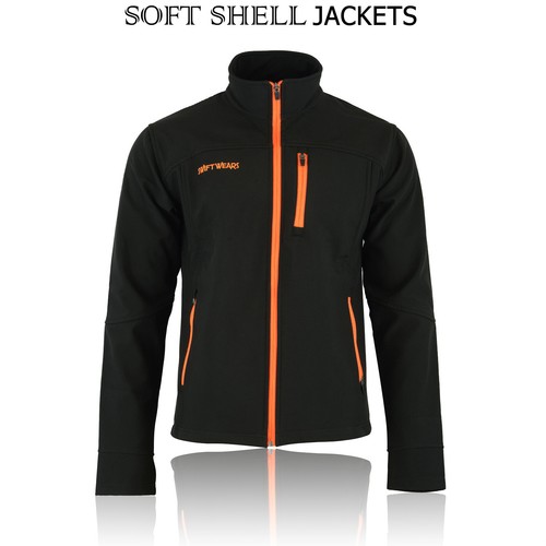 Soft Shell Fleece Lined Waterproof Windproof Outdoor Work Jacket Golf