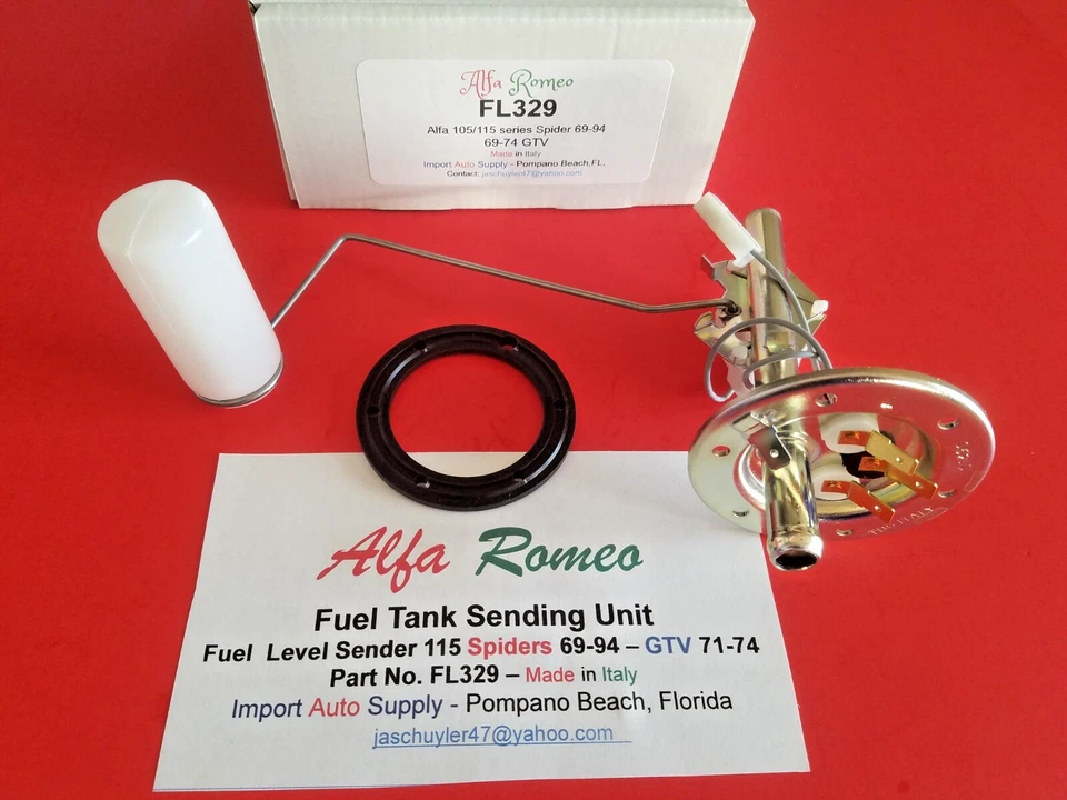 Unidad de envío de tanque de combustible Alfa Romeo 105/115 coches Spider 69-94 y GTV 69-74 Foto 4 de 4