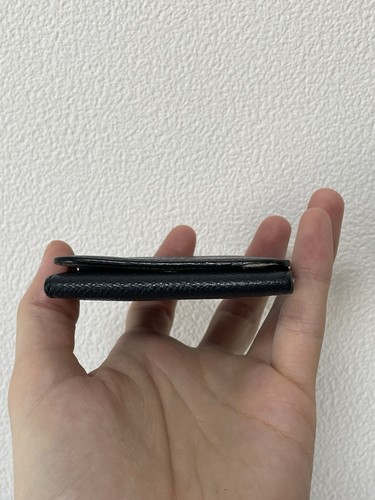 Genuine Bally Coin Case Small Wallet Black Leather Made In Italy Luxury Designer - Picture 8 of 11