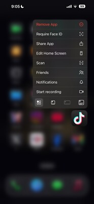 iPhone 15 Pro Max With TikTok App